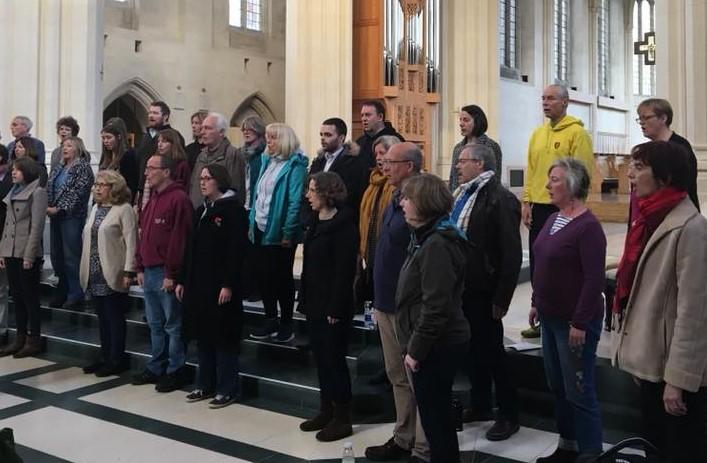 What’s it like to sing and listen at Douai Abbey?